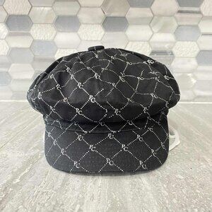 Pink Cookie Women's Newsboy Hat Black One Size